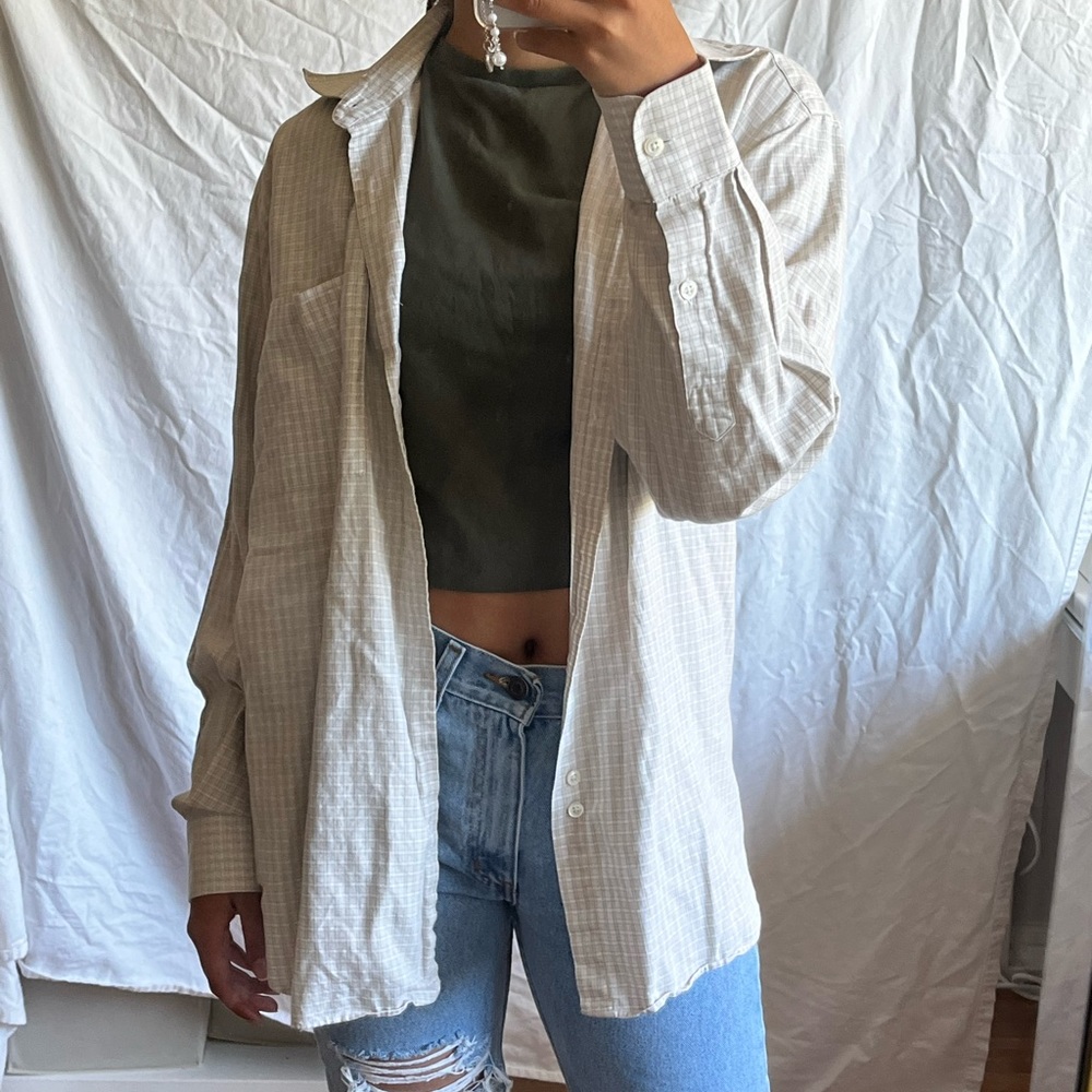 simple plaid shirt